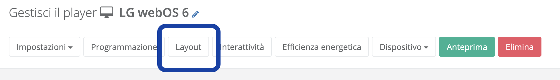 Bottone Layout di <ProductName />